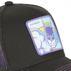 Casquette Trucker Dc Comics Batman Snapback Noir Capslab