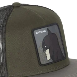 Casquette Trucker Dc Comics Batman Snapback Gris Capslab