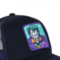 Casquette Trucker Dc Comics Joker Snapback Noir Capslab
