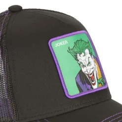 Casquette Trucker Dc Comics Joker Snapback Noir Capslab