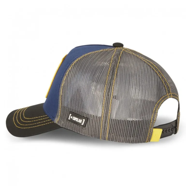 Casquette Trucker Dc Comics Batman Snapback Bleu Capslab