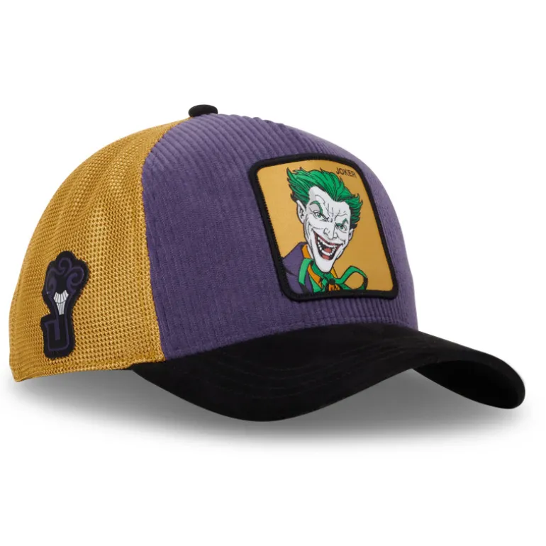 Casquette Trucker Dc Comics Joker Snapback - Violette - Capslab