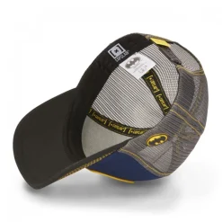Casquette Trucker Dc Comics Batman Snapback Bleu Capslab