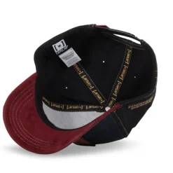 Casquette Trucker Denim et Suedine Looney Tunes Coyote, Bip Bip Snapback - Bleue - Capslab