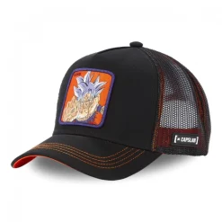 Casquette Trucker Dragon Ball Super Goku Snapback Noir Capslab