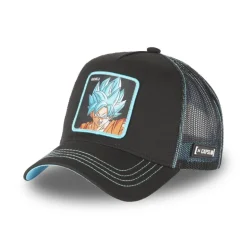 Casquette Trucker Dragon Ball Super Goku Snapback Noir Capslab