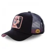 Casquette Trucker Dragon Ball Z Buu Snapback Noir Capslab