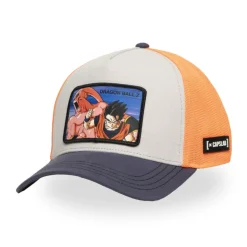 Casquette Trucker Dragon Ball Z Goku, Buu Snapback Beige - Capslab