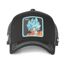 Casquette Trucker Dragon Ball Super Goku Snapback Noir Capslab