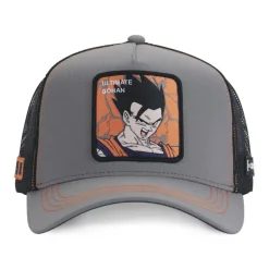 Casquette Trucker Dragon Ball Z Gohan Snapback - Grise - Capslab