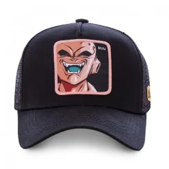 Casquette Trucker Dragon Ball Z Buu Snapback Noir Capslab