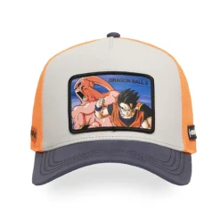 Casquette Trucker Dragon Ball Z Goku, Buu Snapback Beige - Capslab