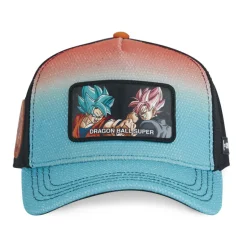 Casquette Trucker Dragon Ball Super Goku, Black Goku Snapback - Turquoise - Capslab