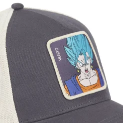 Casquette Trucker Dragon Ball Super Vegetto Snapback - Noire - Capslab