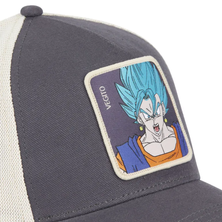 Casquette Trucker Dragon Ball Super Vegetto Snapback - Noire - Capslab