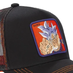 Casquette Trucker Dragon Ball Super Goku Snapback Noir Capslab