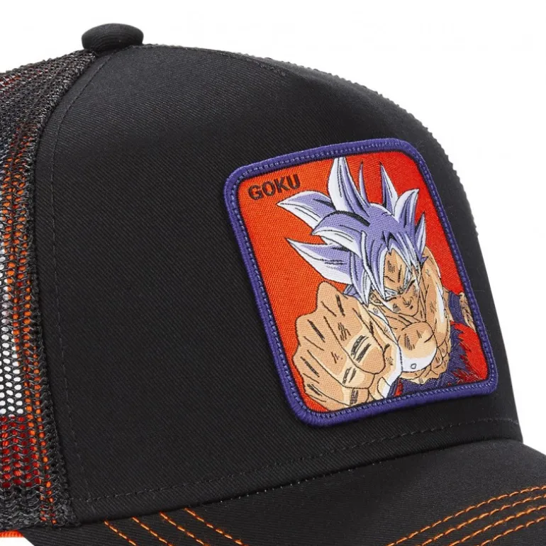 Casquette Trucker Dragon Ball Super Goku Snapback Noir Capslab