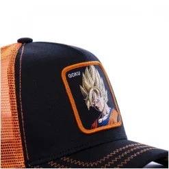 Casquette Trucker Dragon Ball Z Goku Snapback Noir Capslab