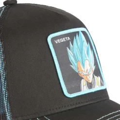 Casquette Trucker Dragon Ball Super Vegeta Snapback Noir Capslab