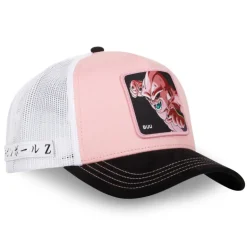 Casquette Trucker Dragon Ball Z Buu Snapback Bi-Matière - Rose - Capslab