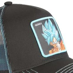 Casquette Trucker Dragon Ball Super Goku Snapback Noir Capslab