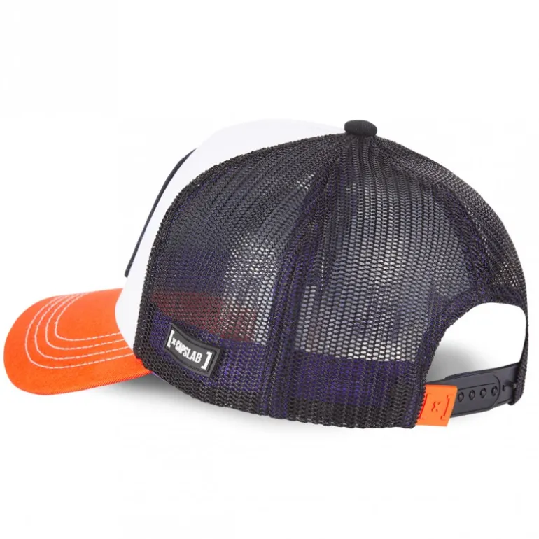 Casquette Trucker Dragon Ball Goku Snapback Blanc Capslab