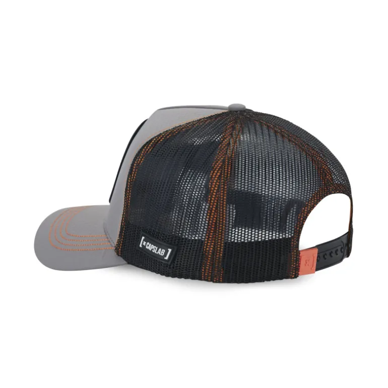 Casquette Trucker Dragon Ball Z Gohan Snapback - Grise - Capslab