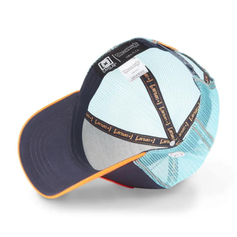 Casquette Trucker Dragon Ball Super Goku Snapback Bleu Capslab