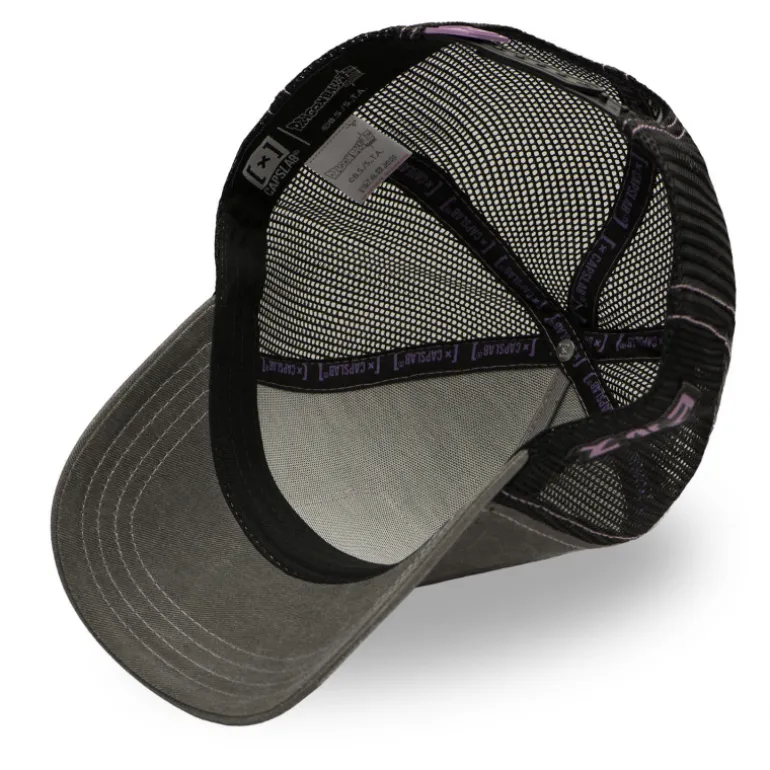 Casquette Trucker Dragon Ball Super Beerus Snapback Grise - Capslab