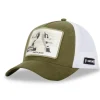 Casquette Trucker en Suedine Looney Tunes Daffy Duck Snapback - Verte - Capslab