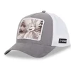 Casquette Trucker en Suedine Looney Tunes Bugs Bunny Snapback - Grise - Capslab
