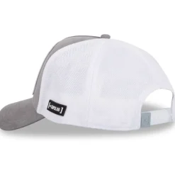 Casquette Trucker en Suedine Looney Tunes Bugs Bunny Snapback - Grise - Capslab