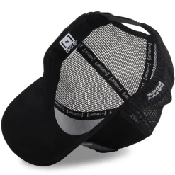 Casquette Trucker en Suedine Looney Tunes Daffy Duck Snapback - Noire - Capslab