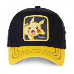 Casquette Trucker enfant Pokemon Pikachu Snapback Noir Capslab