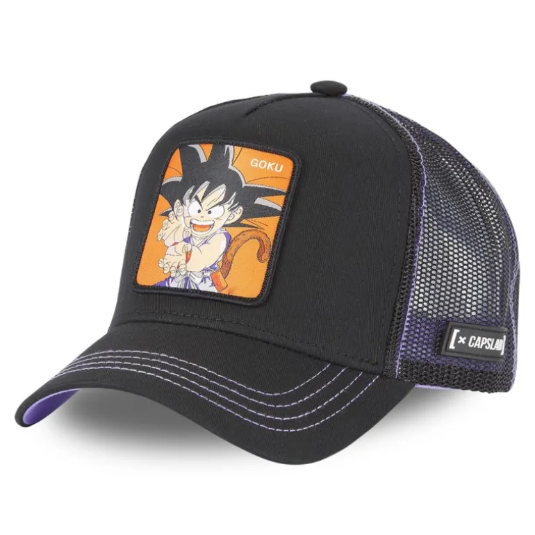 Casquette trucker fermeture snapback Dragon ball Goku Capslab