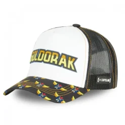 Casquette Trucker Goldorak Snapback Blanc Capslab