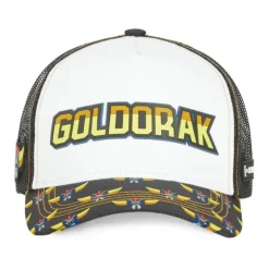 Casquette Trucker Goldorak Snapback Blanc Capslab