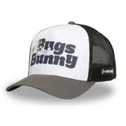 Casquette Trucker Looney Tunes Bugs Bunny Snapback Grise - Capslab