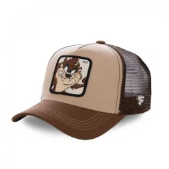 Casquette Trucker Looney Tunes Taz Snapback Marron Capslab