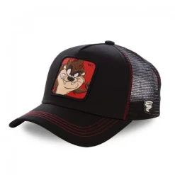 Casquette Trucker Looney Tunes Taz Snapback Noir Capslab