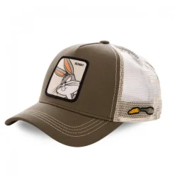 Casquette Trucker Looney Tunes Bugs Bunny Snapback Vert Capslab