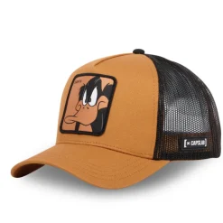 Casquette Trucker Looney Tunes Daffy Duck Snapback - Orange - Capslab