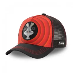 Casquette Trucker Looney Tunes Bugs Bunny Snapback Rouge Capslab