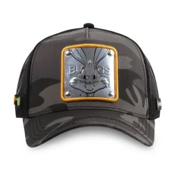 Casquette Trucker Looney Tunes Bugs Bunny Snapback - Noire - Capslab