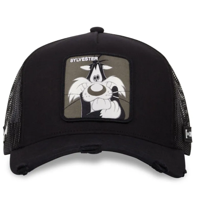 Casquette Trucker Looney Tunes Grosminet Snapback - Noire - Capslab