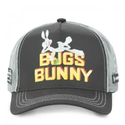 Casquette Trucker Looney Tunes Bugs Bunny Snapback Noir Capslab