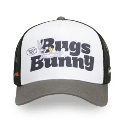 Casquette Trucker Looney Tunes Bugs Bunny Snapback Grise - Capslab