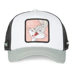 Casquette Trucker Looney Tunes Bugs Bunny Snapback - Blanche - Capslab