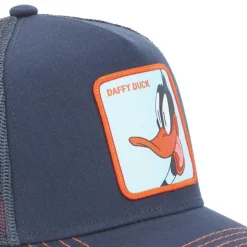 Casquette Trucker Looney Tunes Daffy Duck Snapback Bleu Capslab
