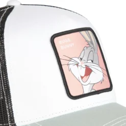 Casquette Trucker Looney Tunes Bugs Bunny Snapback - Blanche - Capslab